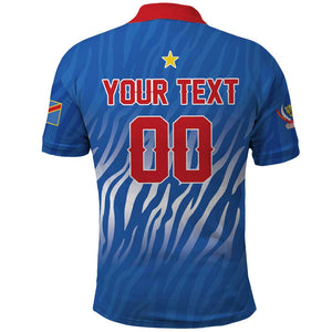 Custom Football 2026 DR Congo Leopards Polo Shirt Warriors of the Equator