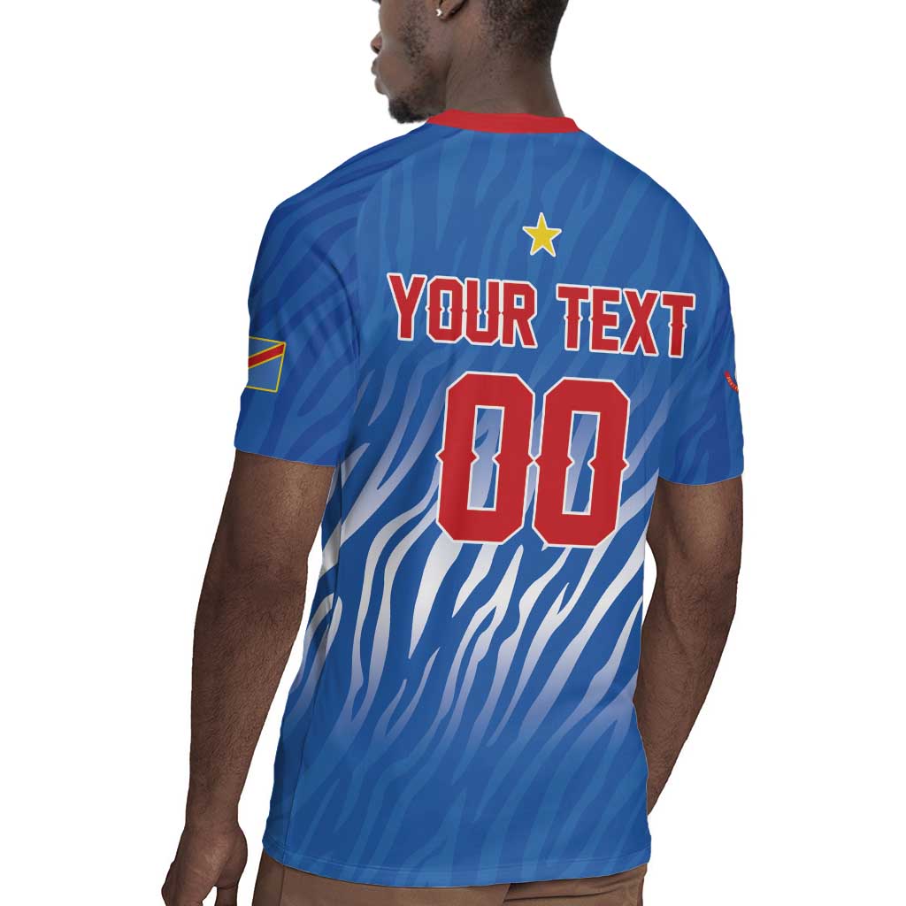 Custom Football 2026 DR Congo Leopards Rugby Jersey Warriors of the Equator