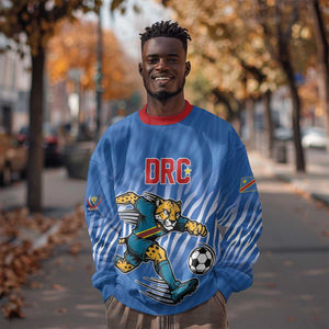 Custom Football 2026 DR Congo Leopards Sweatshirt Warriors of the Equator
