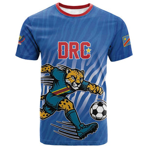 Custom Football 2026 DR Congo Leopards T shirt Warriors of the Equator