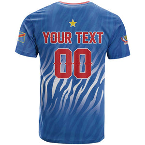 Custom Football 2026 DR Congo Leopards T shirt Warriors of the Equator