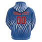 Custom Football 2026 DR Congo Leopards Zip Hoodie Warriors of the Equator