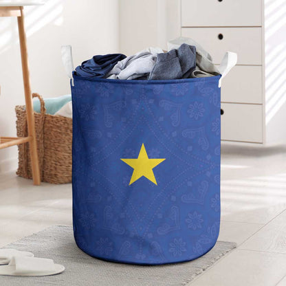 Congo Free State 1885-1908 Laundry Basket Werk en voortgang