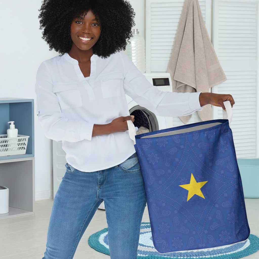 Congo Free State 1885-1908 Laundry Basket Werk en voortgang