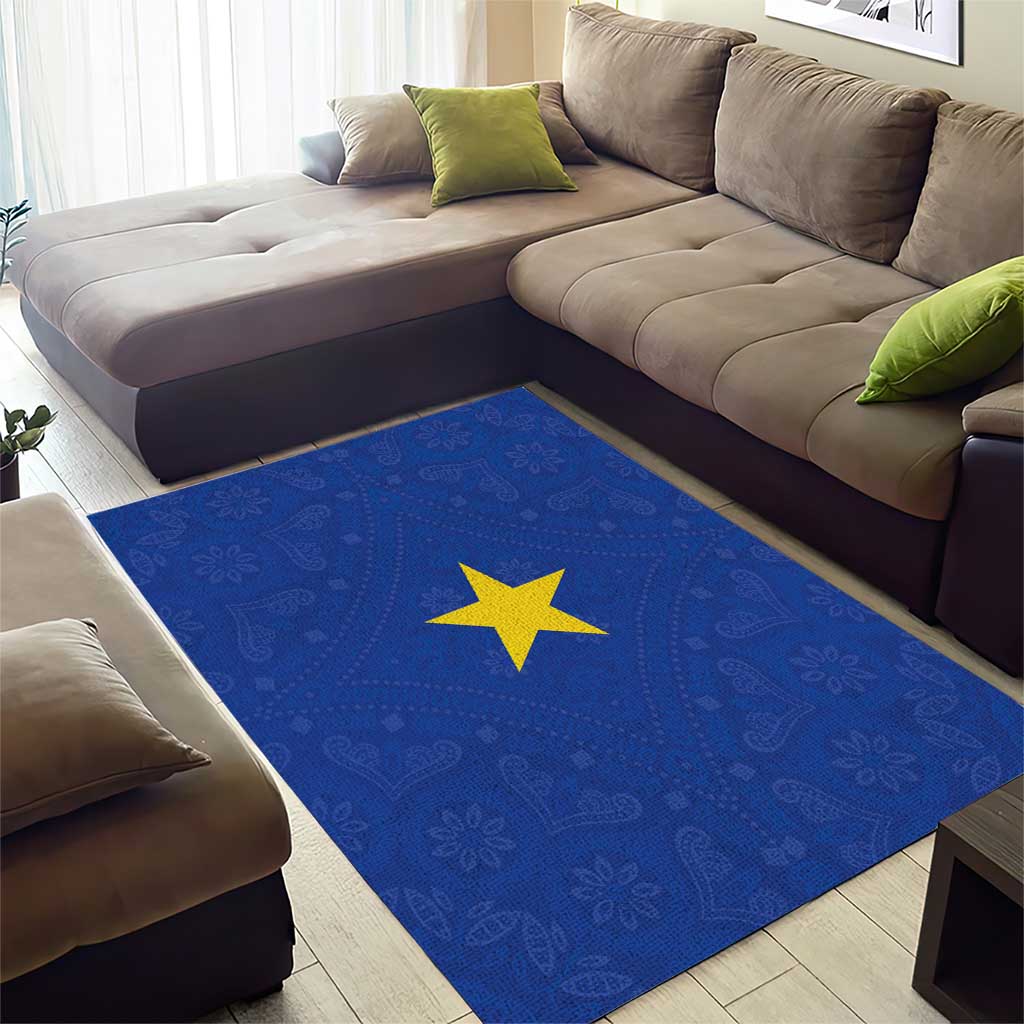 Congo Free State 1885-1908 Area Rug Werk en voortgang