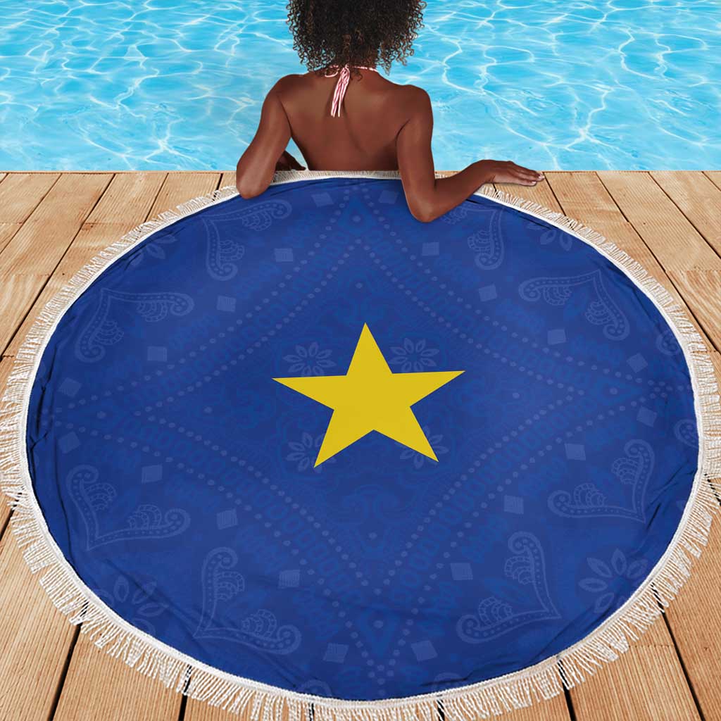 Congo Free State 1885-1908 Beach Blanket Werk en voortgang