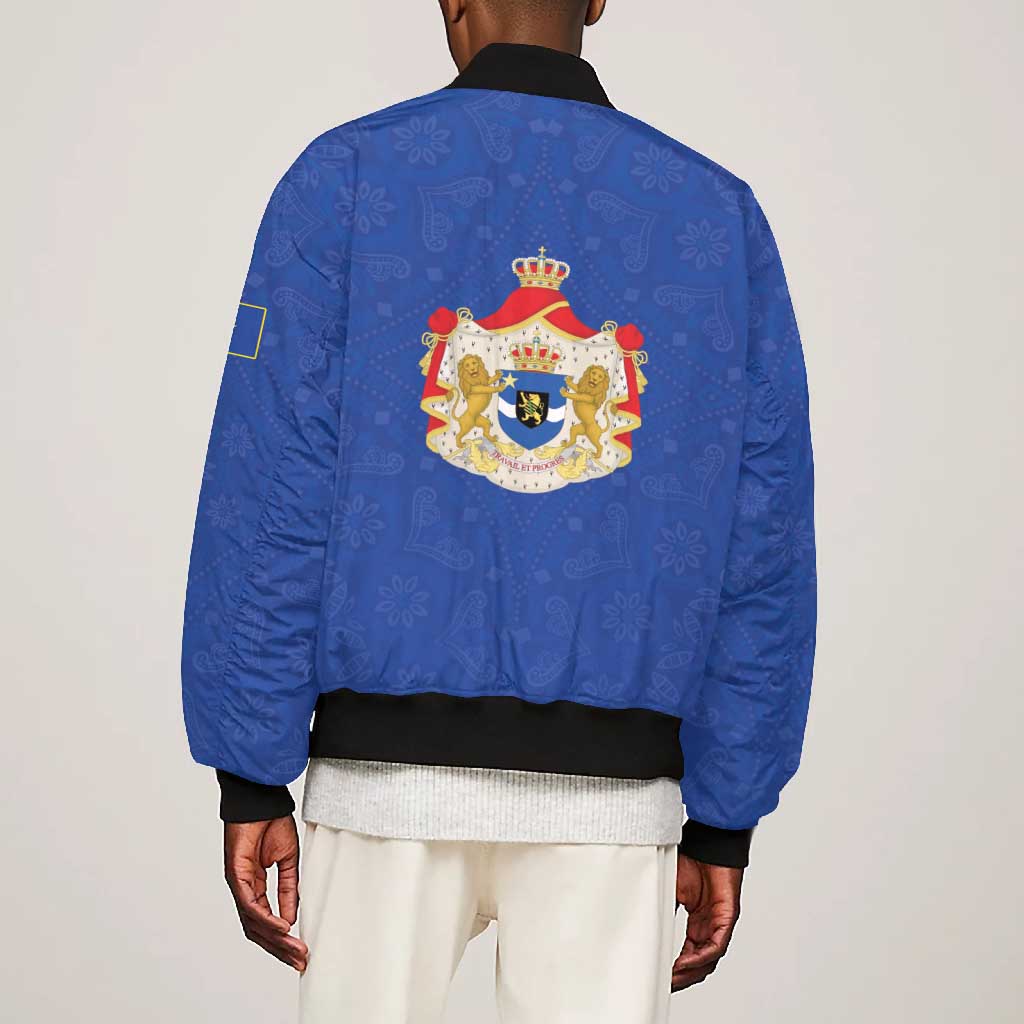 Congo Free State 1885-1908 Bomber Jacket Werk en voortgang