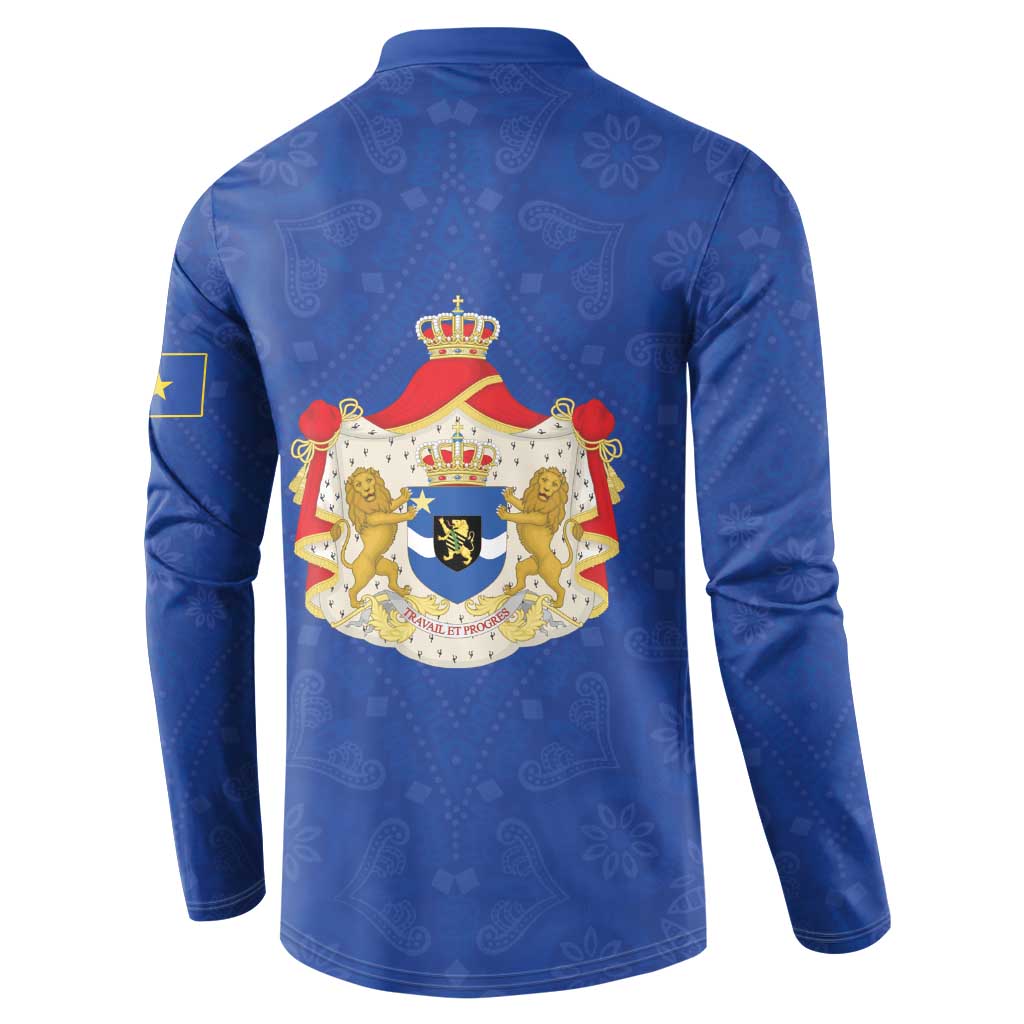 Congo Free State 1885-1908 Button Sweatshirt Werk en voortgang