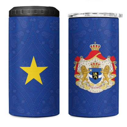 Congo Free State 1885-1908 4 in 1 Can Cooler Tumbler Werk en voortgang