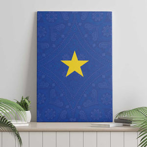 Congo Free State 1885-1908 Canvas Wall Art Werk en voortgang