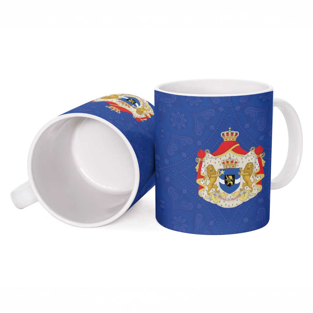 Congo Free State 1885-1908 Ceramic Mug Werk en voortgang