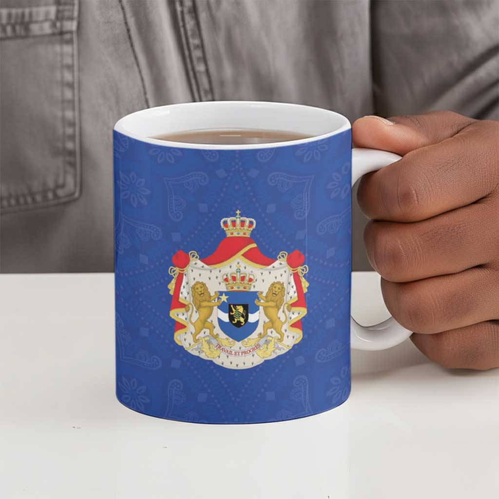 Congo Free State 1885-1908 Ceramic Mug Werk en voortgang