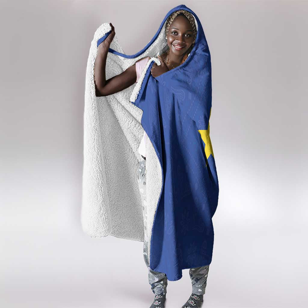 Congo Free State 1885-1908 Hooded Blanket Werk en voortgang