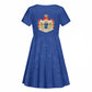 Congo Free State 1885-1908 Kid Short Sleeve Dress Werk en voortgang