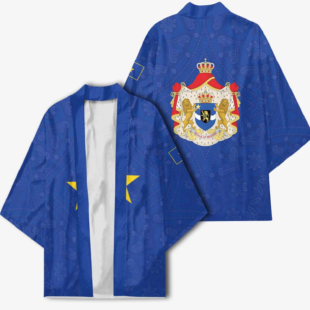 Congo Free State 1885-1908 Kimono Werk en voortgang