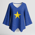 Congo Free State 1885-1908 Kimono Sleeve Blouse Werk en voortgang