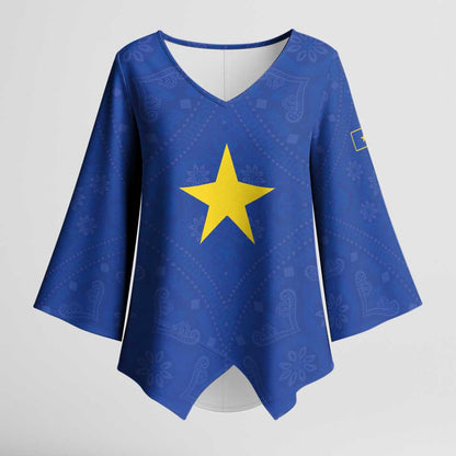Congo Free State 1885-1908 Kimono Sleeve Blouse Werk en voortgang