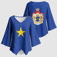 Congo Free State 1885-1908 Kimono Sleeve Blouse Werk en voortgang