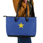Congo Free State 1885-1908 Leather Tote Bag Werk en voortgang