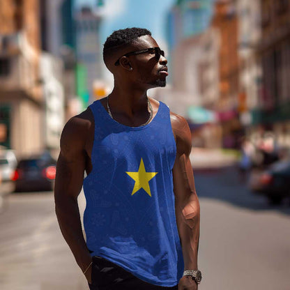 Congo Free State 1885-1908 Men Tank Top Werk en voortgang