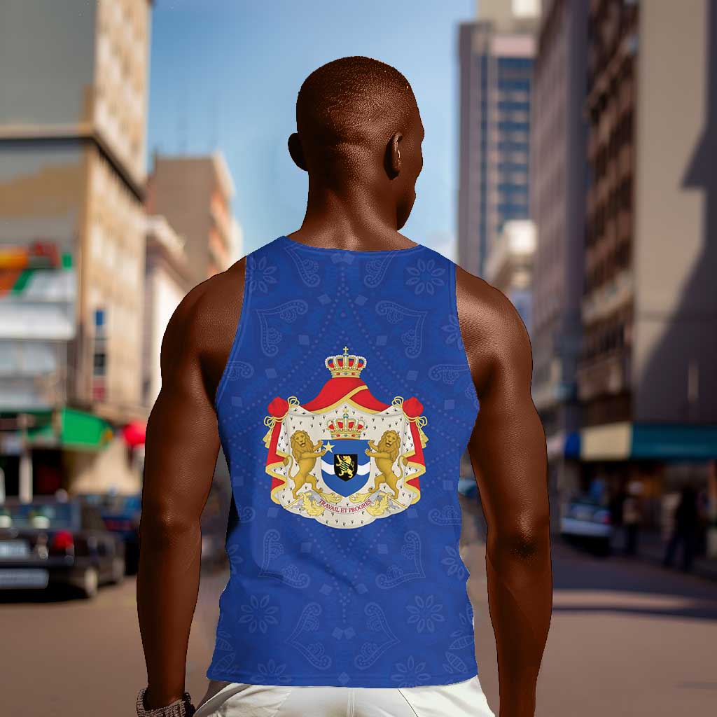 Congo Free State 1885-1908 Men Tank Top Werk en voortgang