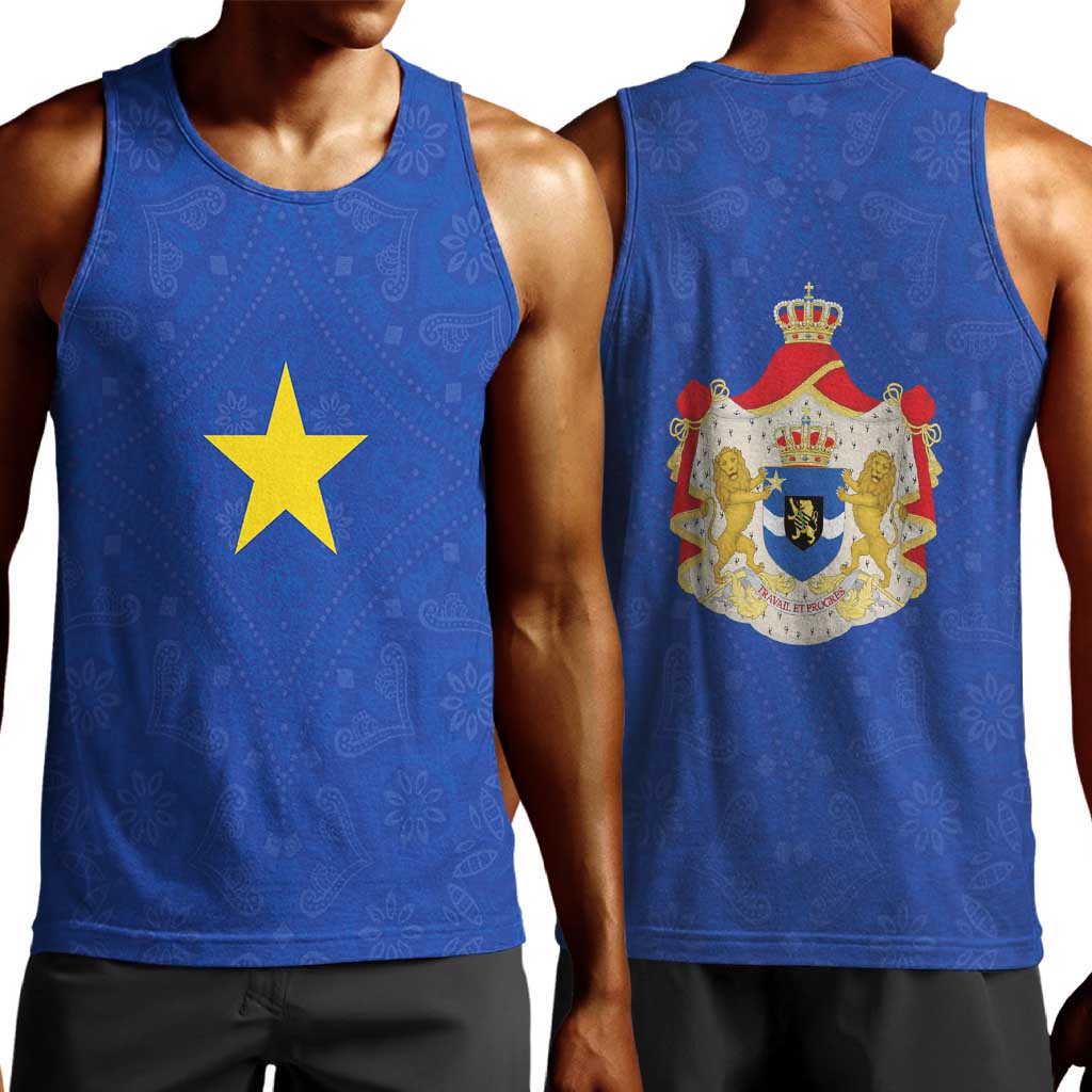 Congo Free State 1885-1908 Men Tank Top Werk en voortgang