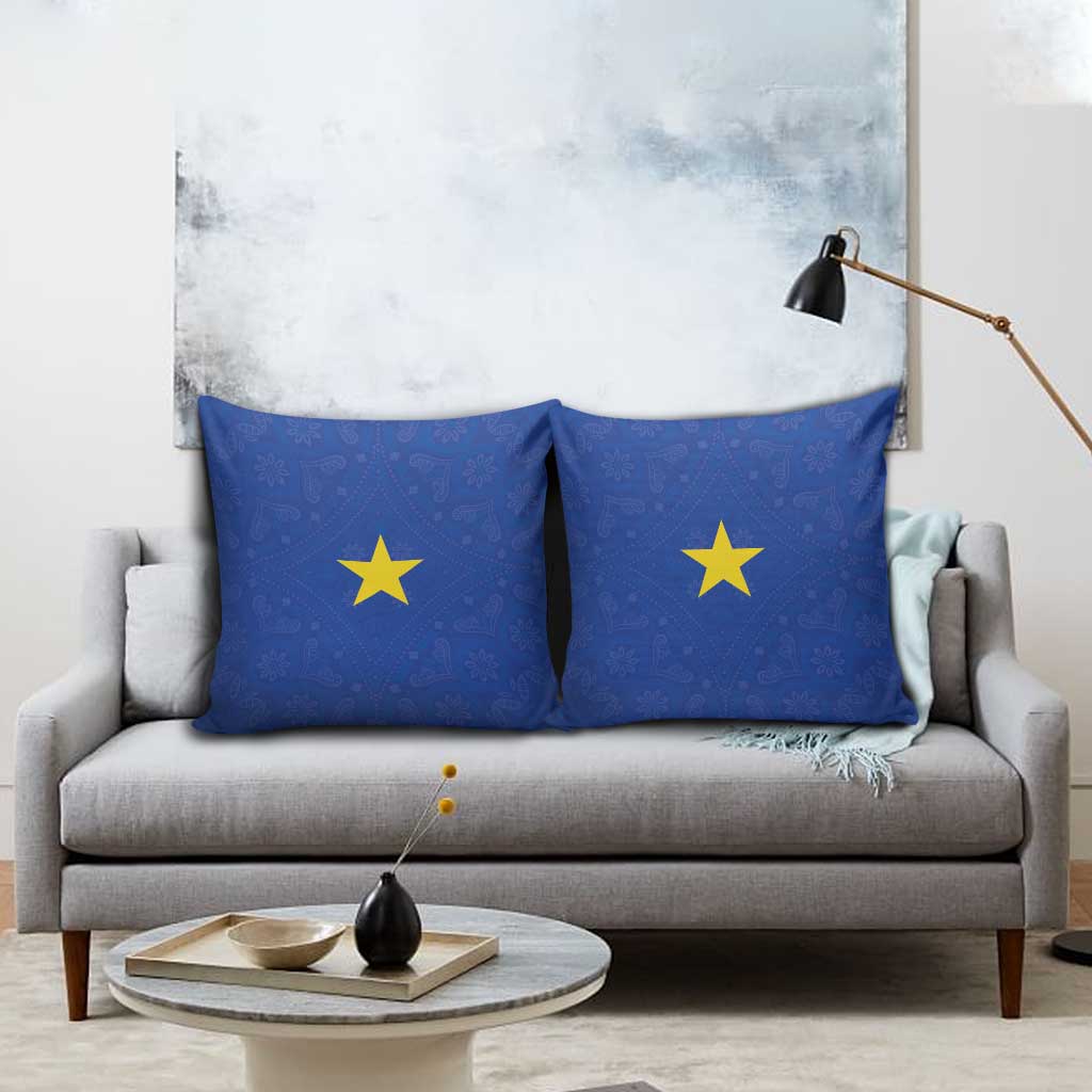 Congo Free State 1885-1908 Pillow Cover Werk en voortgang