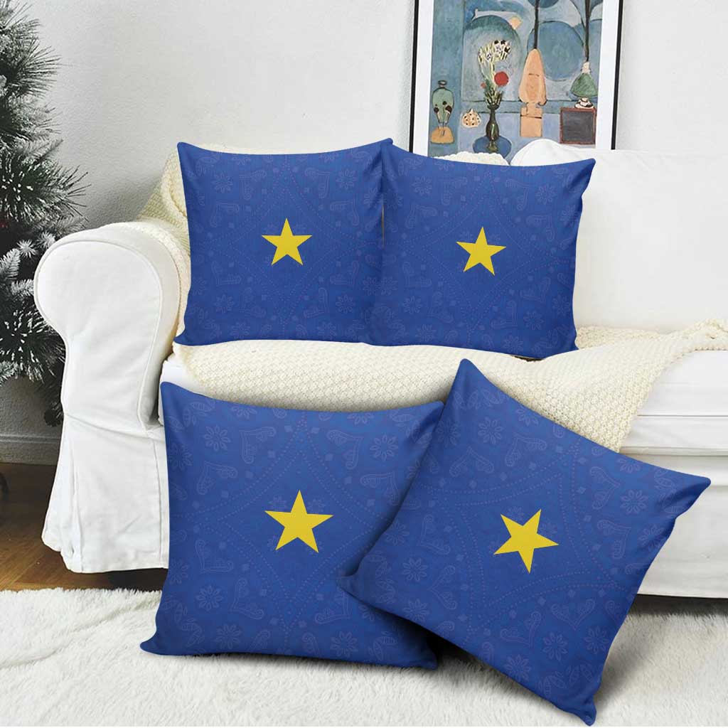 Congo Free State 1885-1908 Pillow Cover Werk en voortgang