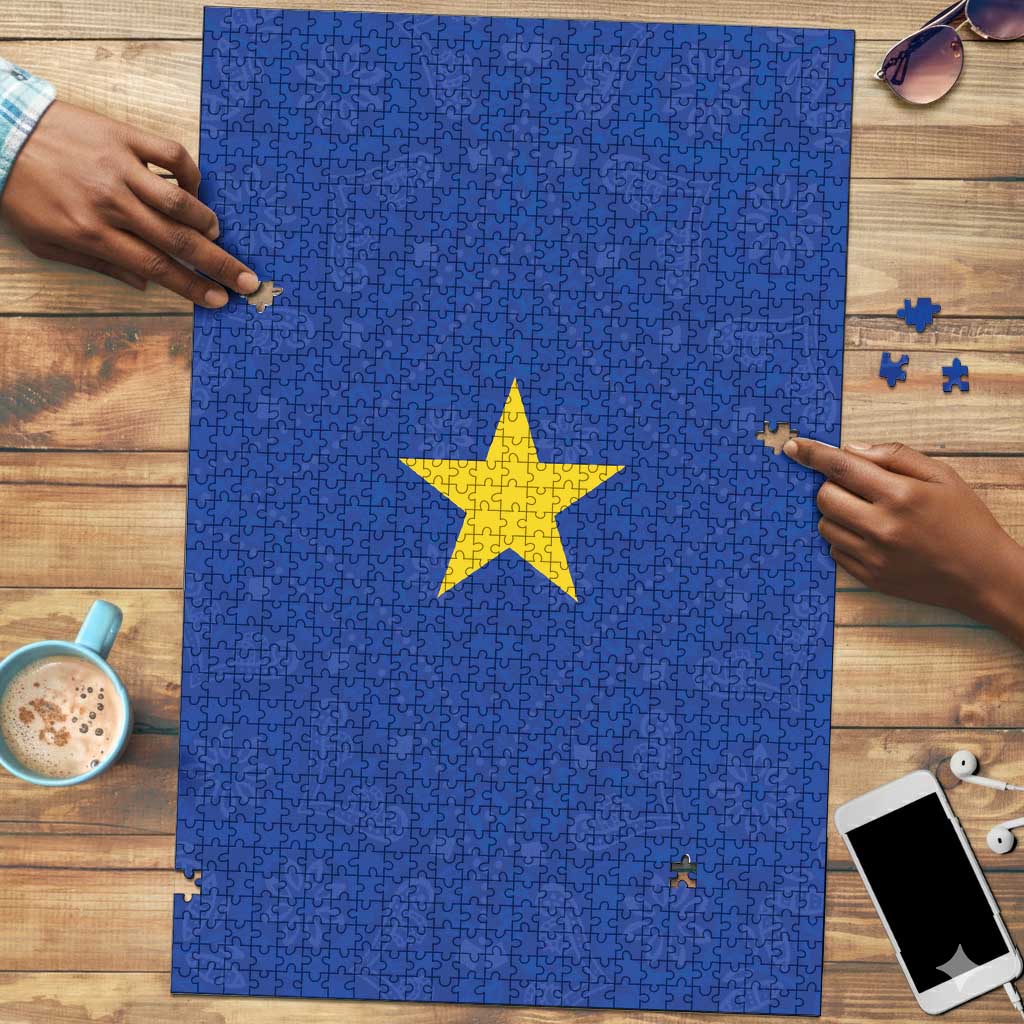 Congo Free State 1885-1908 Puzzle Werk en voortgang