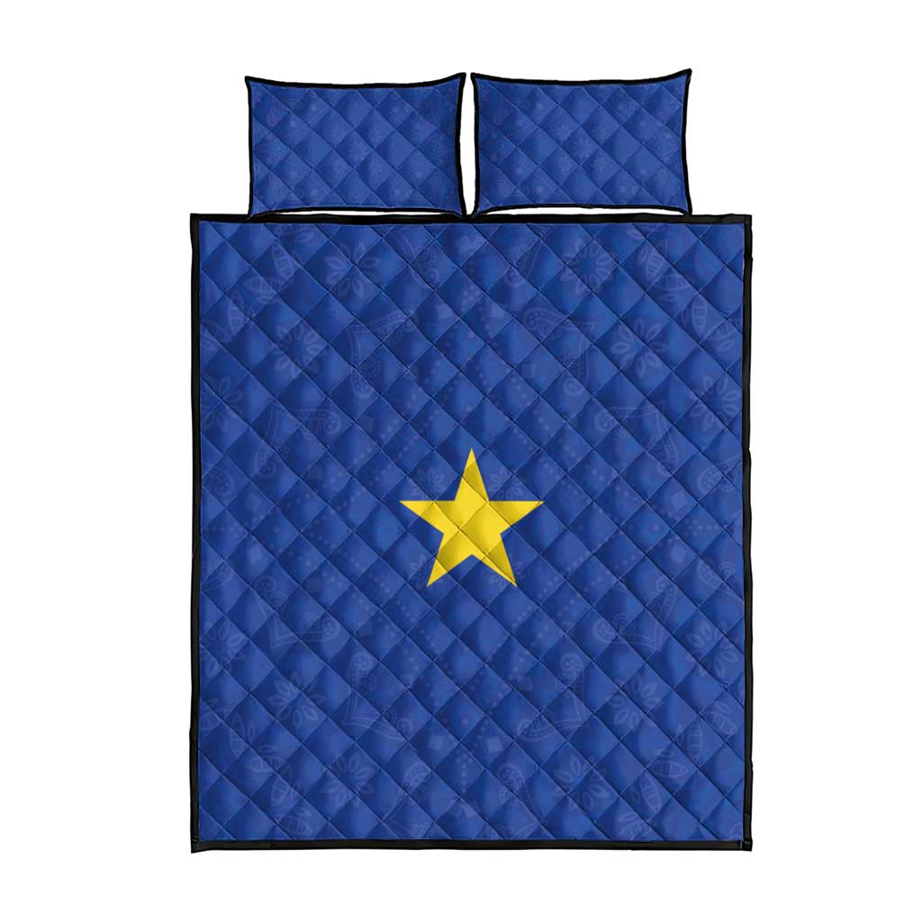 Congo Free State 1885-1908 Quilt Bed Set Werk en voortgang