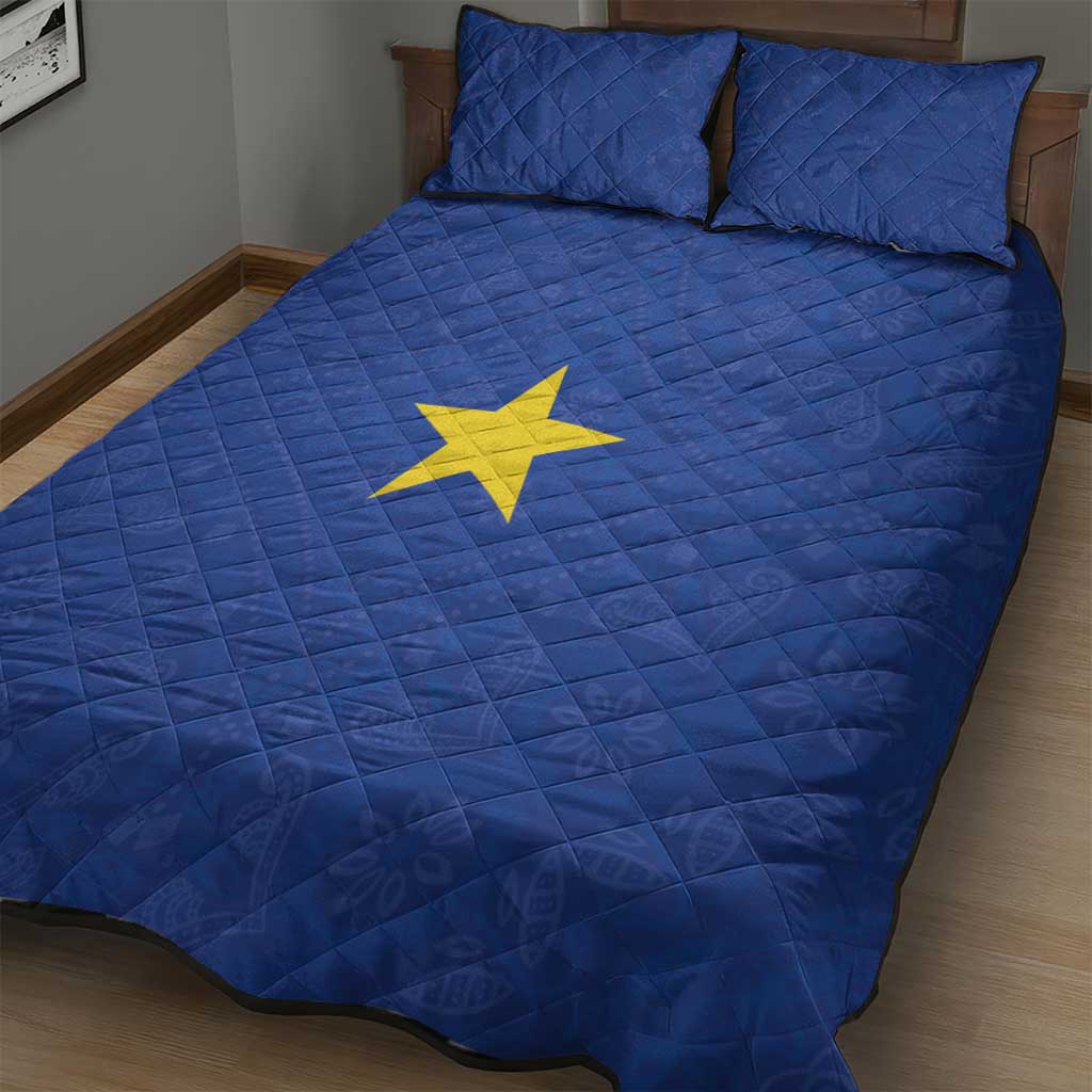 Congo Free State 1885-1908 Quilt Bed Set Werk en voortgang