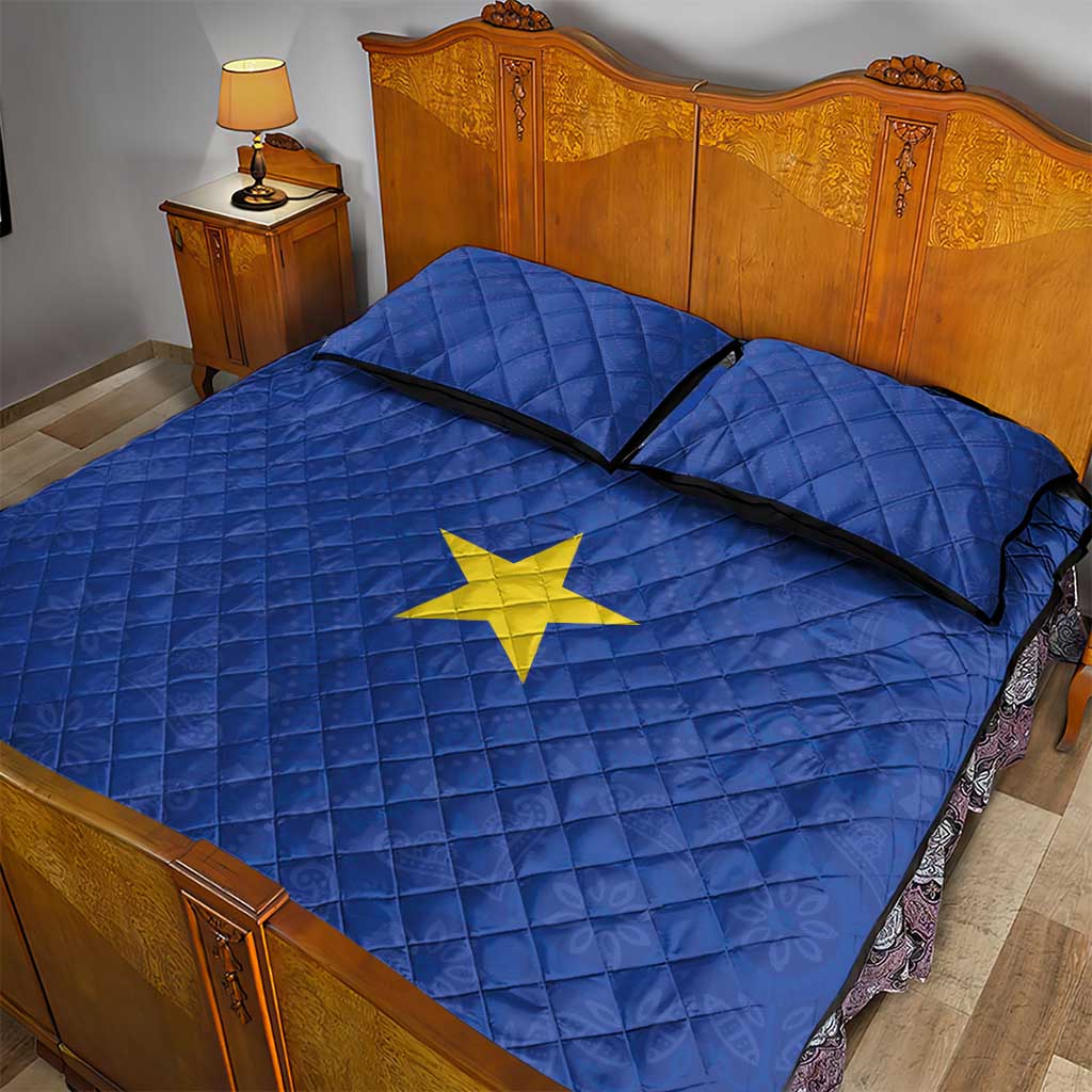 Congo Free State 1885-1908 Quilt Bed Set Werk en voortgang