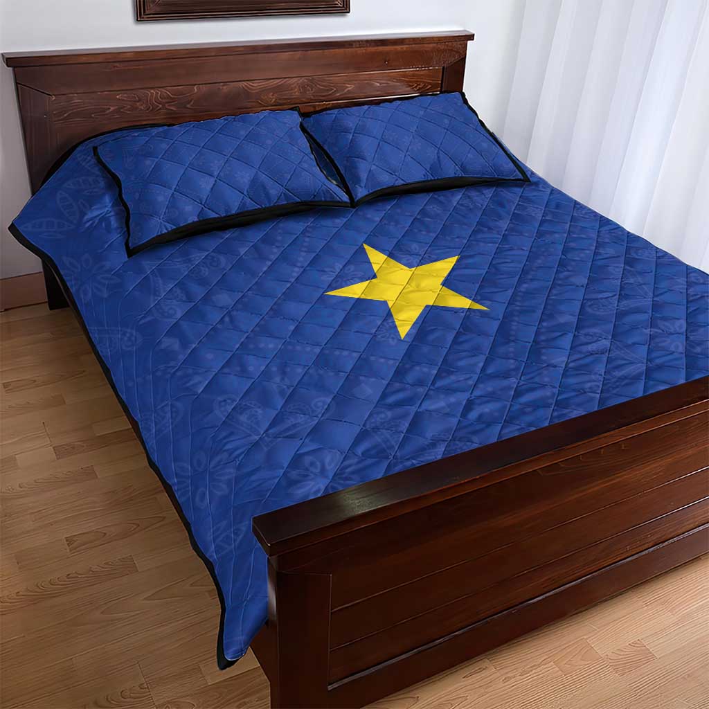 Congo Free State 1885-1908 Quilt Bed Set Werk en voortgang