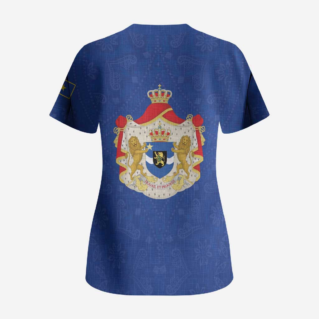 Congo Free State 1885-1908 Scrub Top Werk en voortgang