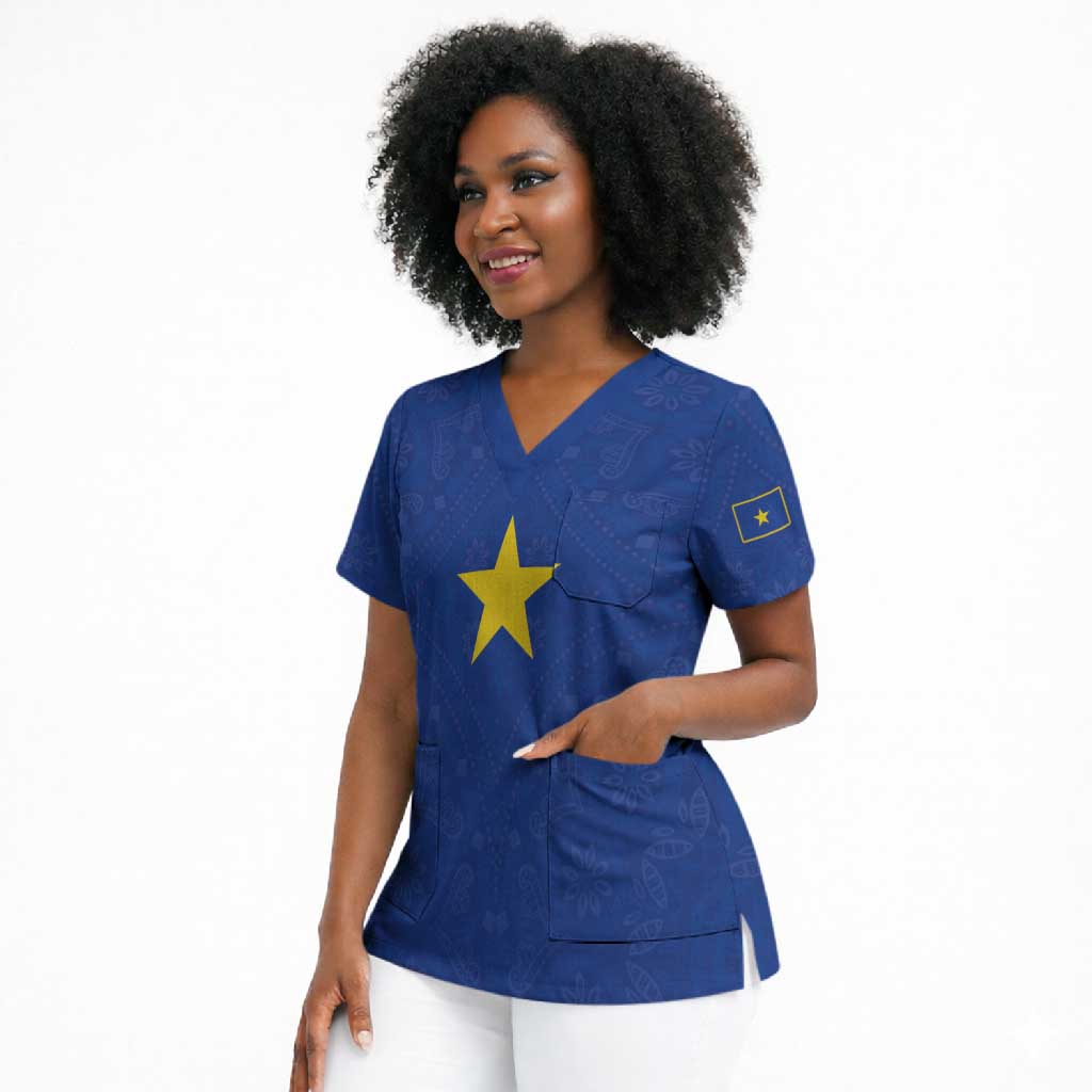 Congo Free State 1885-1908 Scrub Top Werk en voortgang