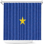 Congo Free State 1885-1908 Shower Curtain Werk en voortgang