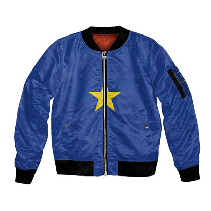 Congo Free State 1885-1908 Sleeve Zip Bomber Jacket Werk en voortgang