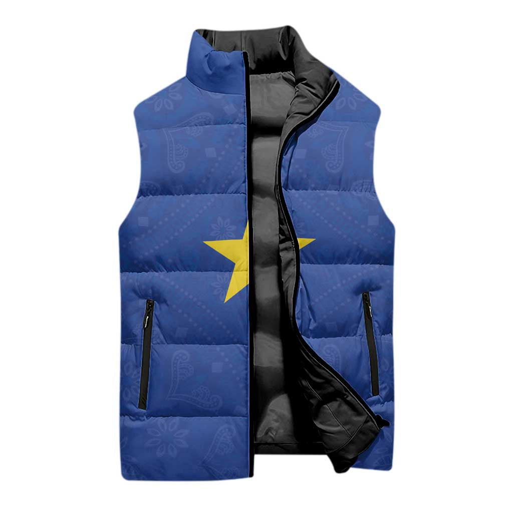 Congo Free State 1885-1908 Sleeveless Puffer Jacket Werk en voortgang