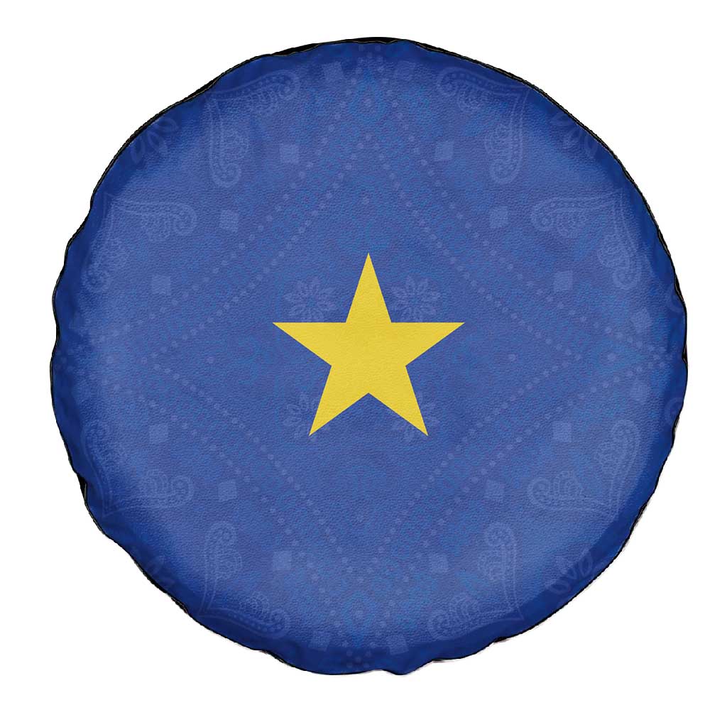 Congo Free State 1885-1908 Spare Tire Cover Werk en voortgang
