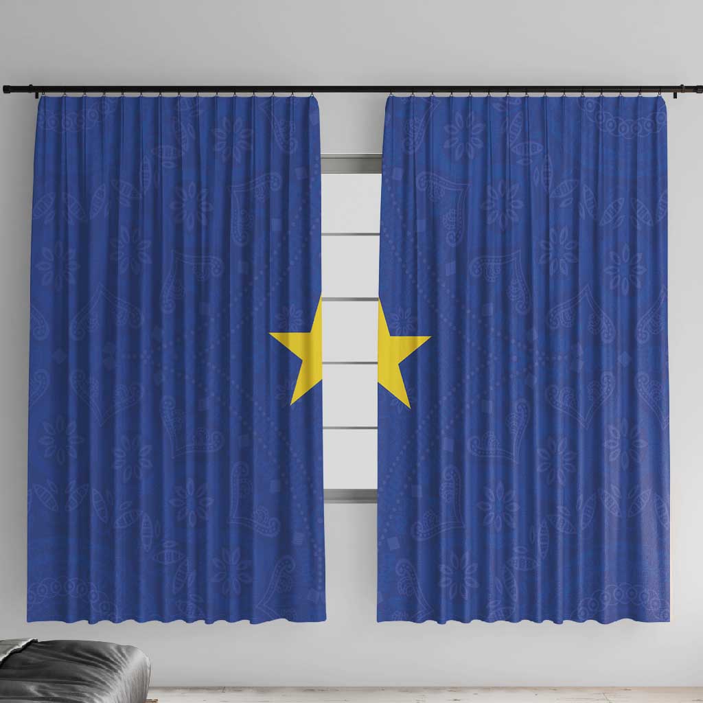 Congo Free State 1885-1908 Window Curtain Werk en voortgang