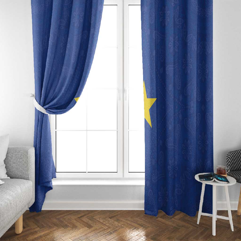 Congo Free State 1885-1908 Window Curtain Werk en voortgang