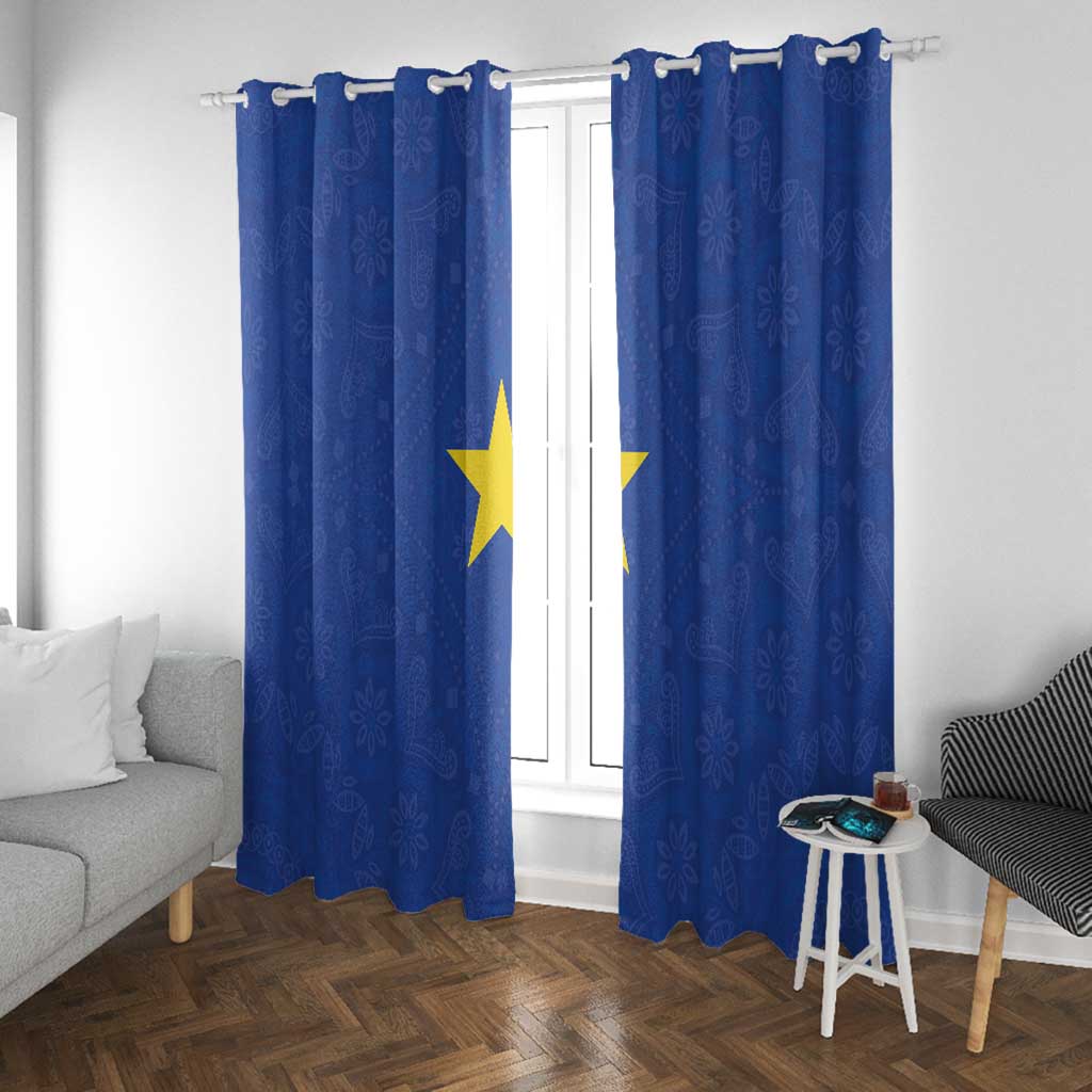 Congo Free State 1885-1908 Window Curtain Werk en voortgang