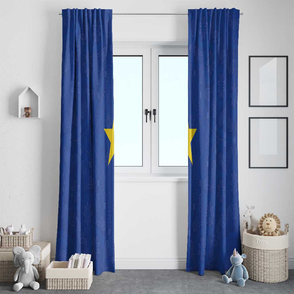 Congo Free State 1885-1908 Window Curtain Werk en voortgang