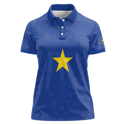 Congo Free State 1885-1908 Women Polo Shirt Werk en voortgang