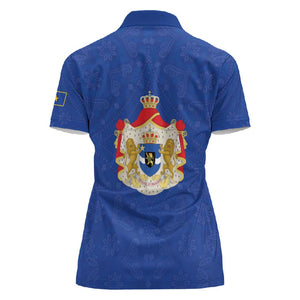 Congo Free State 1885-1908 Women Polo Shirt Werk en voortgang