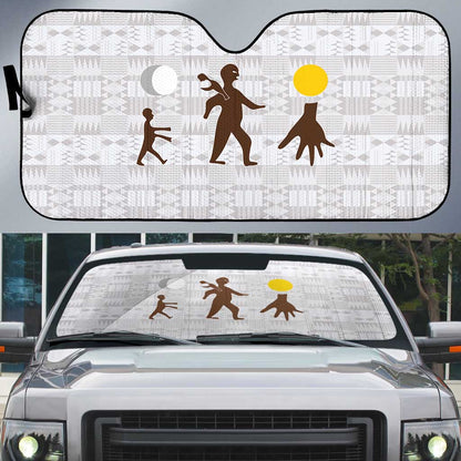 Kingdom of Kakongo Auto Sun Shade Royal Stylized