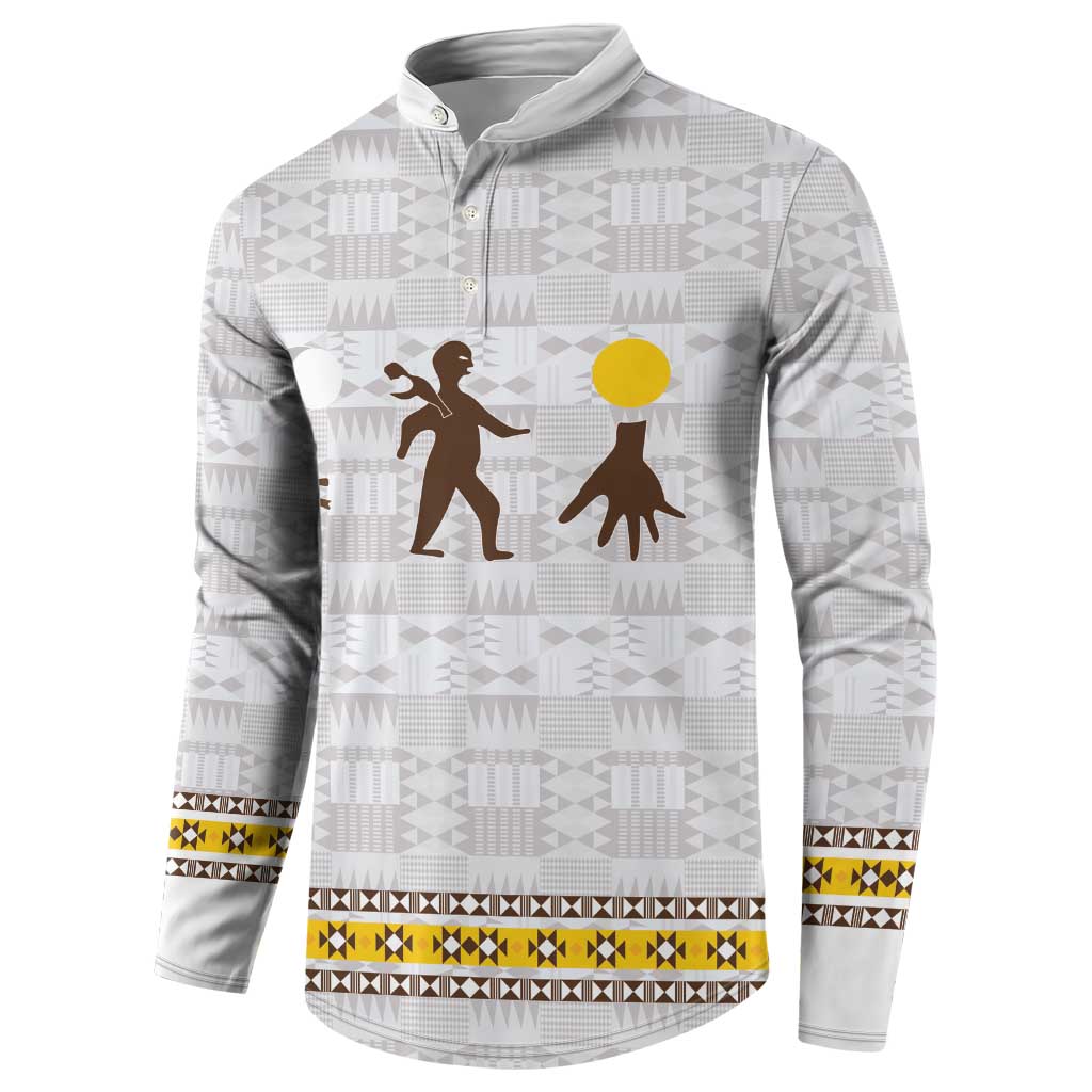 Personalized Kingdom of Kakongo Button Sweatshirt Royal Stylized