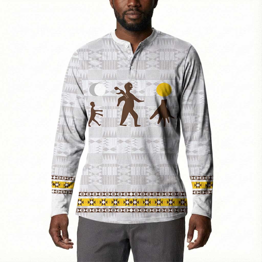Personalized Kingdom of Kakongo Button Sweatshirt Royal Stylized