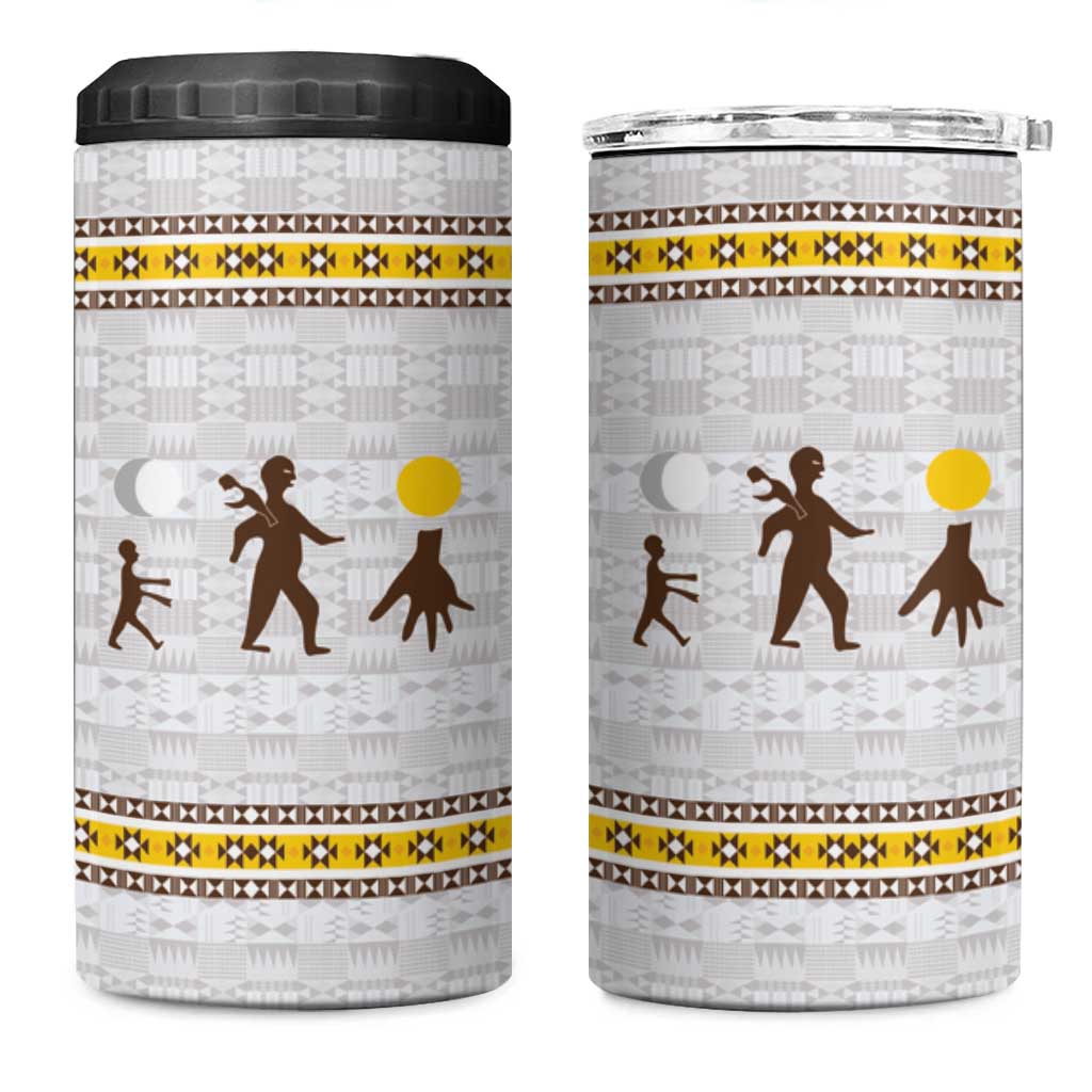 Kingdom of Kakongo 4 in 1 Can Cooler Tumbler Royal Stylized