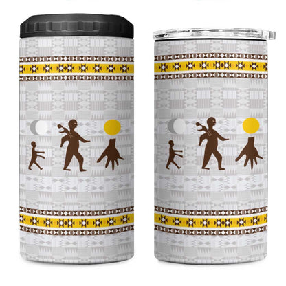Kingdom of Kakongo 4 in 1 Can Cooler Tumbler Royal Stylized
